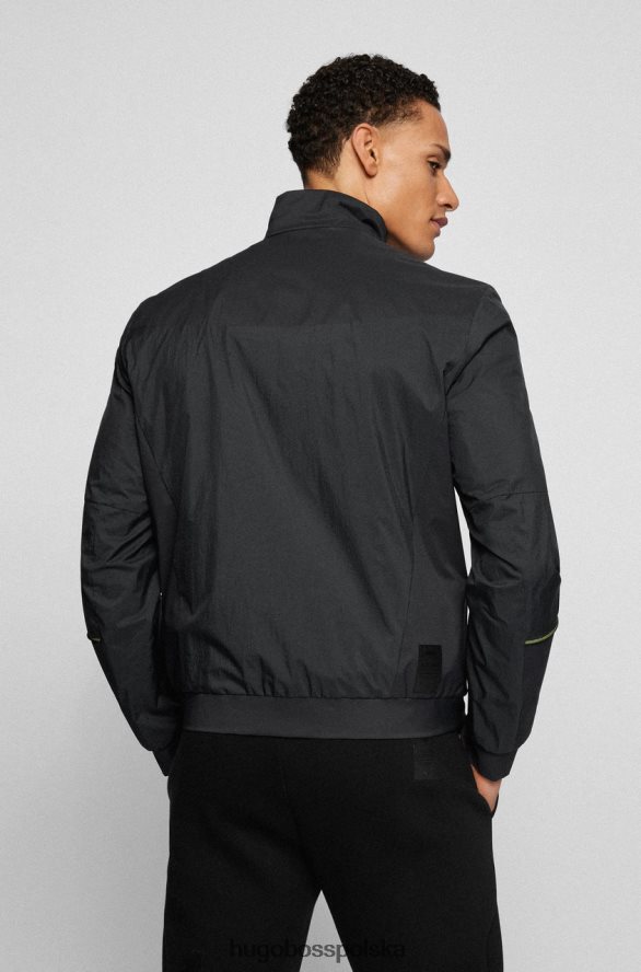 Hugo Boss Kurtka zapinana na zamek j amerigo aj 50467938 czarna czarny R0X0H638