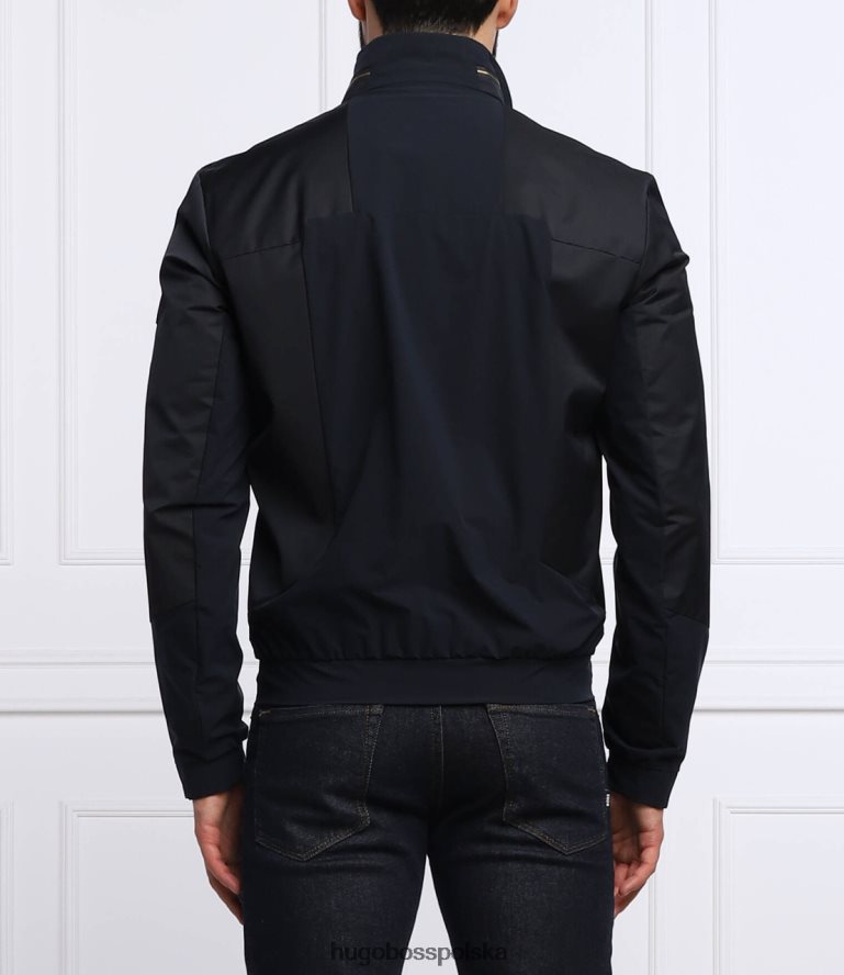 Hugo Boss Kurtka zapinana na zamek j furio 50465218 ciemnoniebieski ciemnoniebieski/beżowy R0X0H637