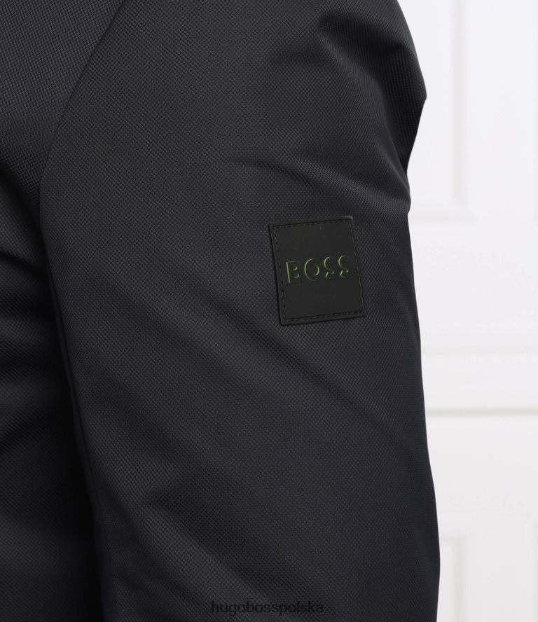 Hugo Boss Kurtka zapinana na zamek j furio 50465218 ciemnoniebieski ciemnoniebieski/beżowy R0X0H637