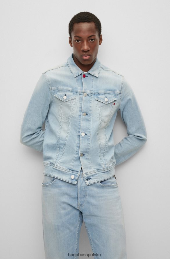 Hugo Boss hugo | Kurtka Replay o regularnym kroju z jasnoniebieskiego elastycznego denimu jasny niebieski R0X0H63909