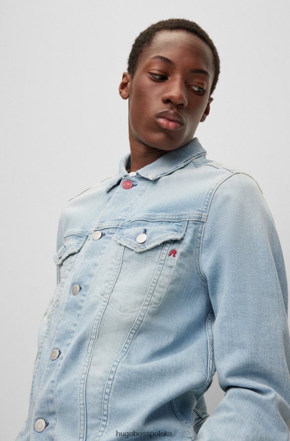 Hugo Boss hugo | Kurtka Replay o regularnym kroju z jasnoniebieskiego elastycznego denimu jasny niebieski R0X0H63909