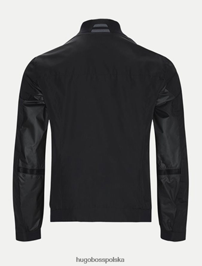 Hugo Boss kurtka casual 50403423 czarna czarny R0X0H6419