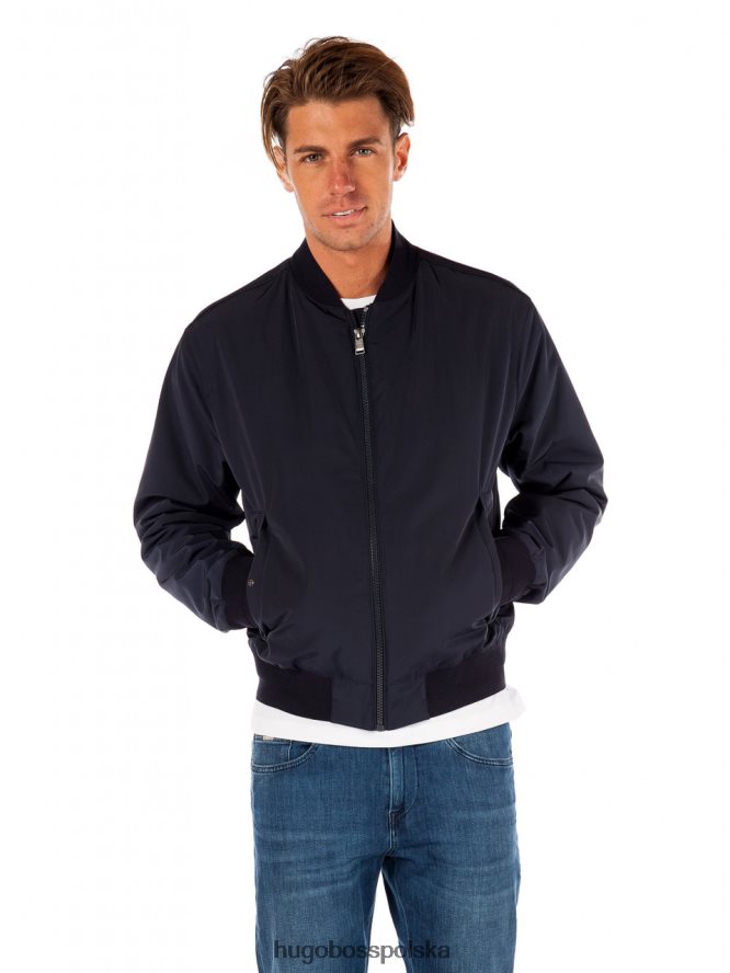 Hugo Boss kurtka casual cubis 50405237 czarna czarny R0X0H6150