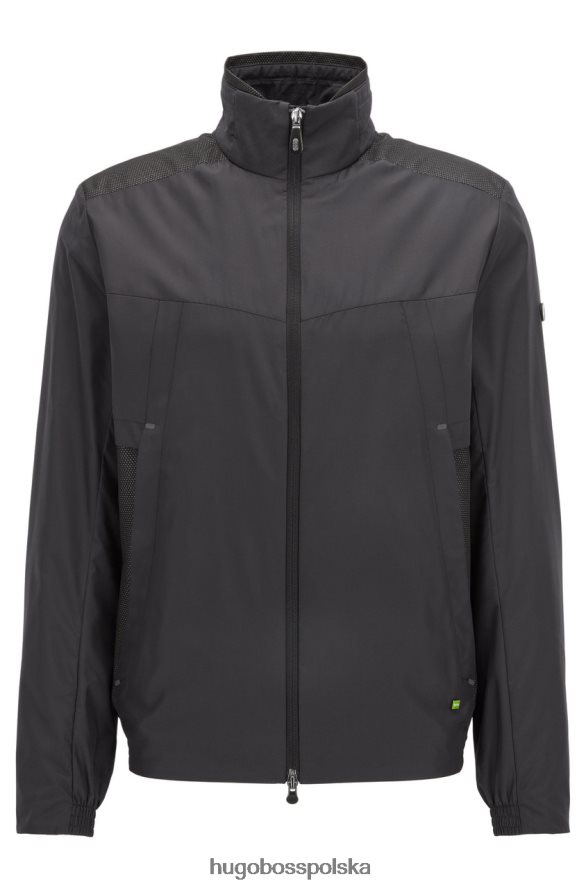 Hugo Boss kurtka casual jeenz 50377101 czarna czarny R0X0H6234