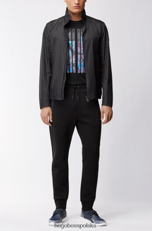 Hugo Boss kurtka casual jeenz 50377101 czarna czarny R0X0H6234