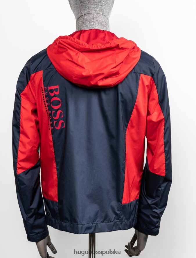 Hugo Boss kurtka casual jeltech 50399323 granatowa granatowy/czerwony/niebieski/szary R0X0H6396