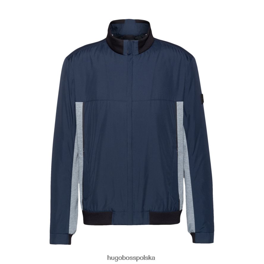 Hugo Boss kurtka - j-marconi - 50417125 granatowa marynarka wojenna R0X0H6380