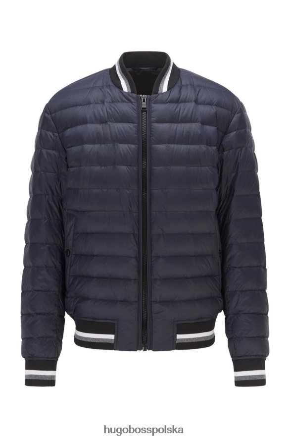 Hugo Boss kurtka puchowa danno 50454440 granatowa marynarka wojenna R0X0H6173