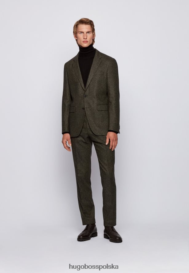 Hugo Boss kurtka sportowa hadik 2 50438380 opengreen otwarty zielony R0X0H6333