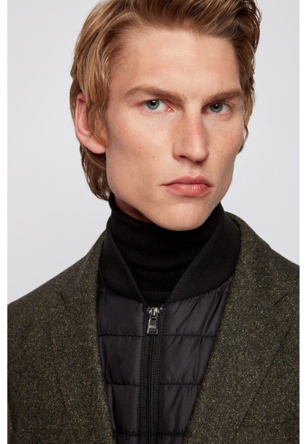 Hugo Boss kurtka sportowa hadik 2 50438380 opengreen otwarty zielony R0X0H6333