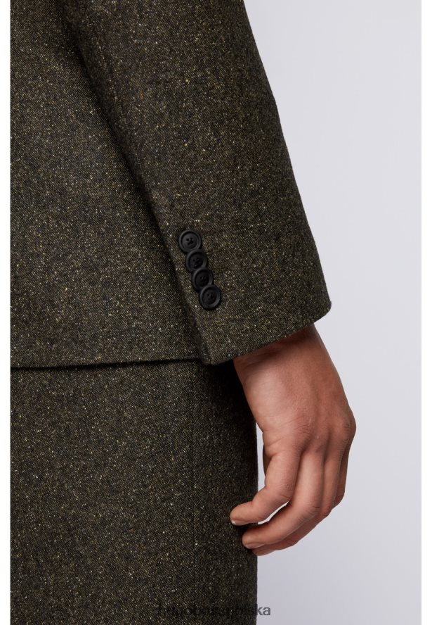 Hugo Boss kurtka sportowa hadik 2 50438380 opengreen otwarty zielony R0X0H6333