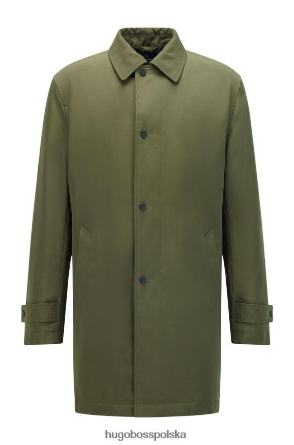 Hugo Boss płaszcz dain 50457490 ciemnoniebieski ciemnoniebieski/ciemnozielony R0X0H6169