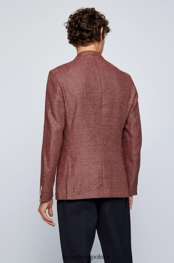 Hugo Boss płaszcz sportowy c-hanry 50468919 czerwony czerwony R0X0H650