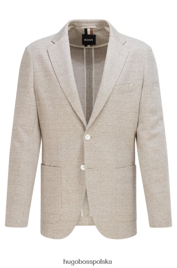 Hugo Boss płaszcz sportowy c-jaye 50469066 beżowy beżowy R0X0H648
