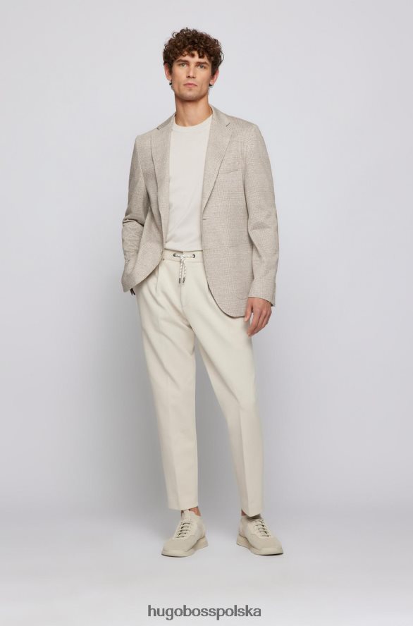 Hugo Boss płaszcz sportowy c-jaye 50469066 beżowy beżowy R0X0H648