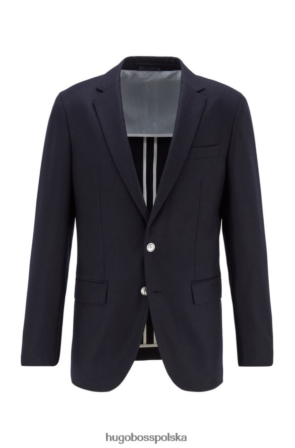 Hugo Boss płaszcz sportowy hartlay2 50438515 granatowy granatowy/beżowy R0X0H6341