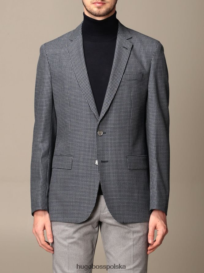 Hugo Boss płaszcz sportowy hartlay2 50438614 ciemnoniebieski ciemny niebieski R0X0H6160