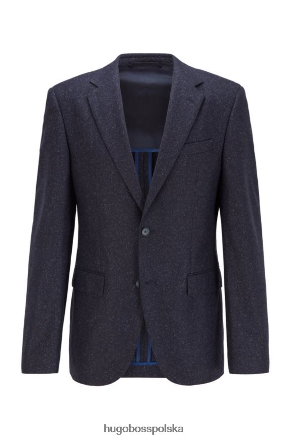 Hugo Boss płaszcz sportowy jestor 6 50438379 ciemnoniebieski ciemnoniebieski/oliwkowy R0X0H6337