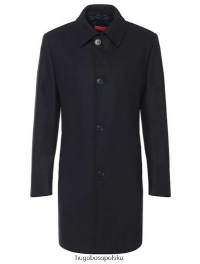 Hugo Boss płaszcz zadanie 50394073 czarny czarny/granatowy R0X0H6428