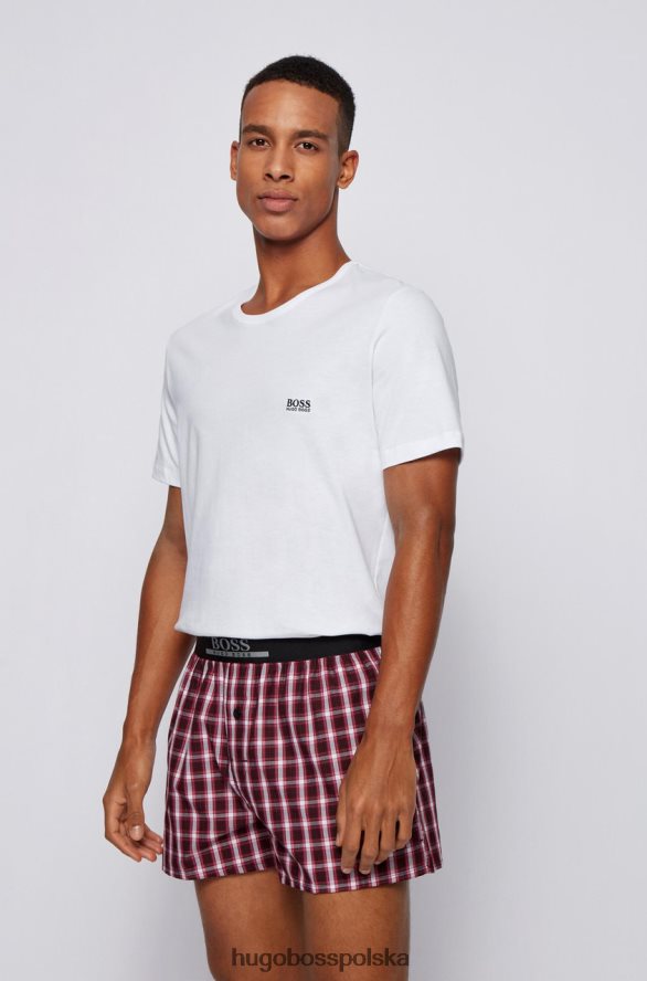 Hugo Boss 2 pary bokserek 50443212 czerwone czerwony R0X0H6276