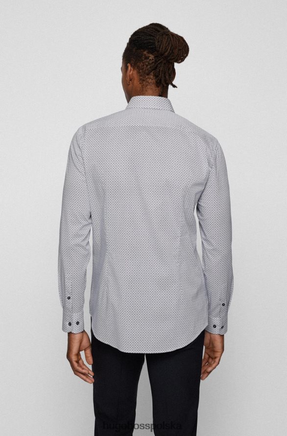 Hugo Boss koszula autobusowa h-hank 50469418 ciemnoniebieska ciemny niebieski R0X0H654
