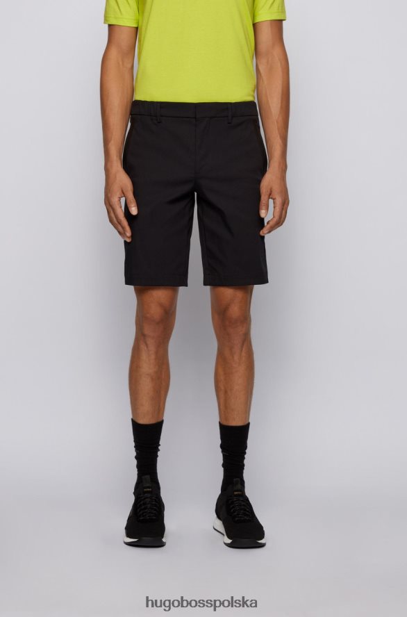 Hugo Boss krótki Liem 50423114 czarny Czarny czerwony R0X0H6263
