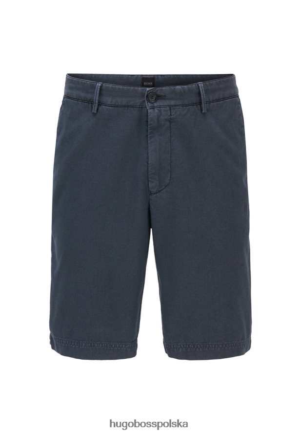 Hugo Boss krótki plasterek - 50425514 denim denim/kamienny/granatowy/naturalny/jasnożółty/jasnopomarańczowy R0X0H6370