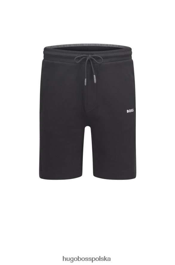 Hugo Boss spodenki headlo 50465953 czarne czarny/beżowy/ciemnoniebieski R0X0H688