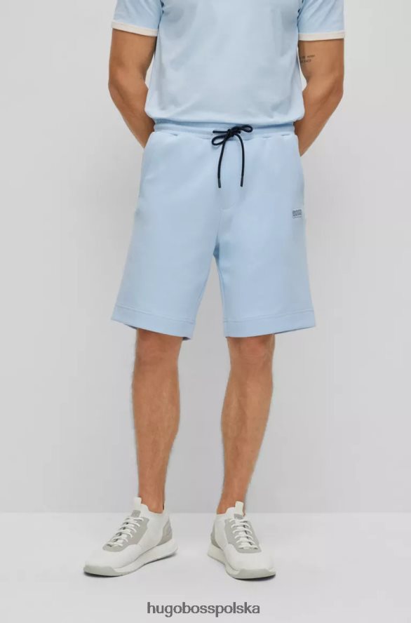 Hugo Boss spodenki headlo 50471897 jasnoniebieskie jasnoniebieski/jasnoróżowy R0X0H610