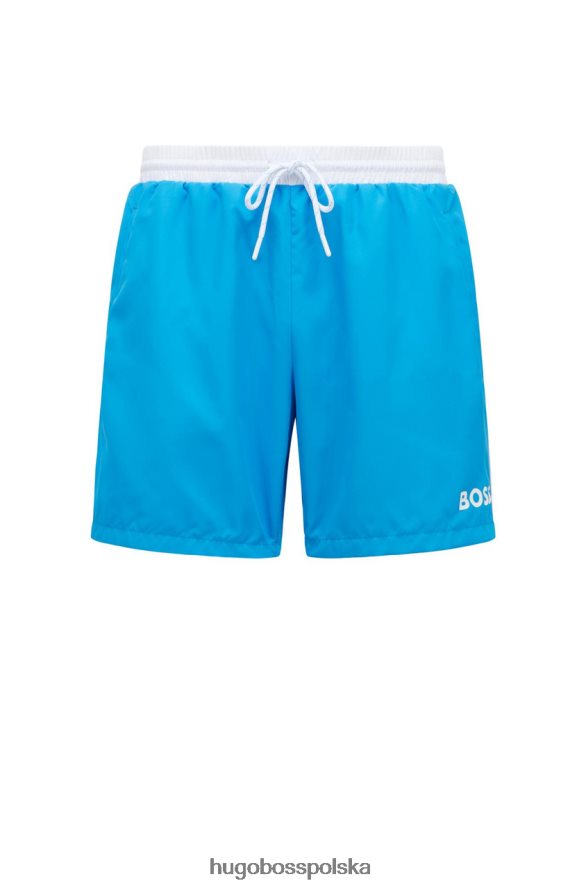 Hugo Boss spodenki kąpielowe rozgwiazda 50469302 niebieskie niebieski/pomarańczowy/żółty R0X0H680