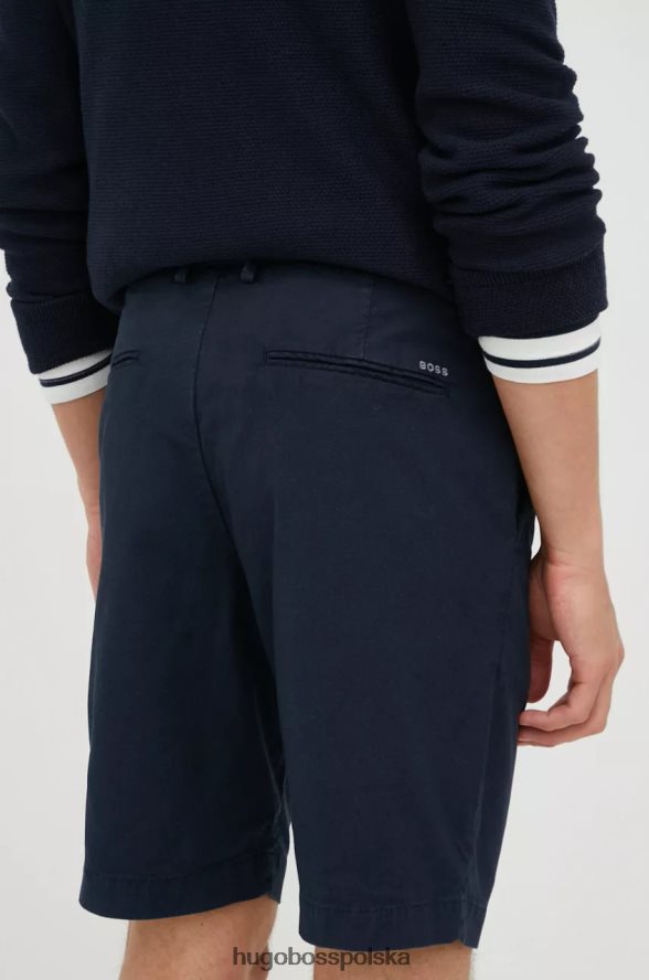 Hugo Boss spodenki plasterkowe 50472690 średniniebieski średnioniebieski/ciemnoniebieski R0X0H613