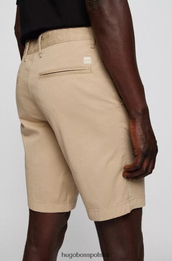 Hugo Boss spodenki schino 50467083 miętowo-zielone miętowozielony/jasnoczerwony/jasnobeżowy R0X0H63