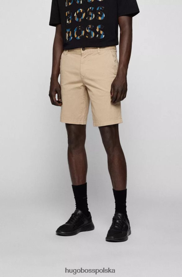 Hugo Boss spodenki schino 50467083 miętowo-zielone miętowozielony/jasnoczerwony/jasnobeżowy R0X0H63