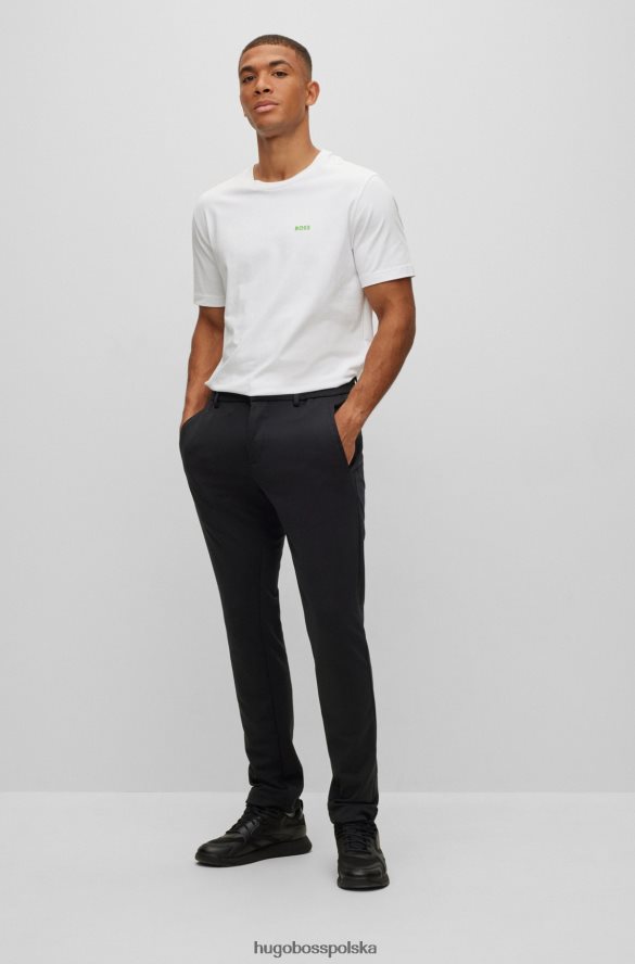 Hugo Boss Chinosy slim-fit z częściowo elastyczną talią, czarne hugo czarny R0X0H63305