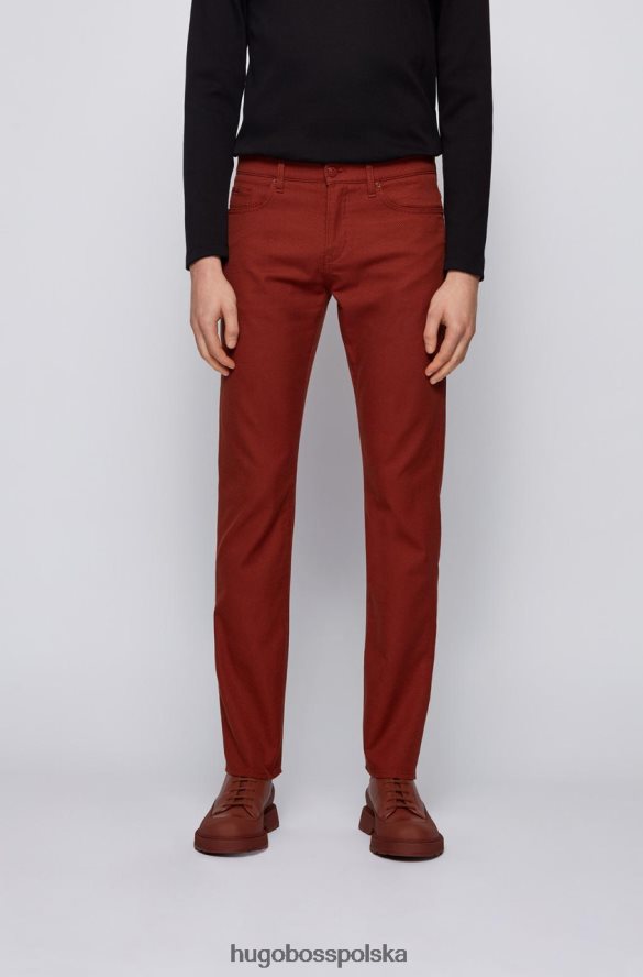 Hugo Boss Delaware 5 kieszeni 50449514 miedź miedź/ciemnoniebieski/ciemnobeżowy R0X0H6894