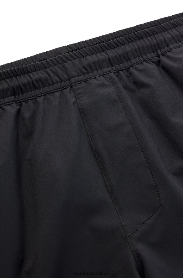 Hugo Boss Szorty x Matteo Berrettini o regularnym kroju, ze stretchem i detalami z logo czarny R0X0H64175