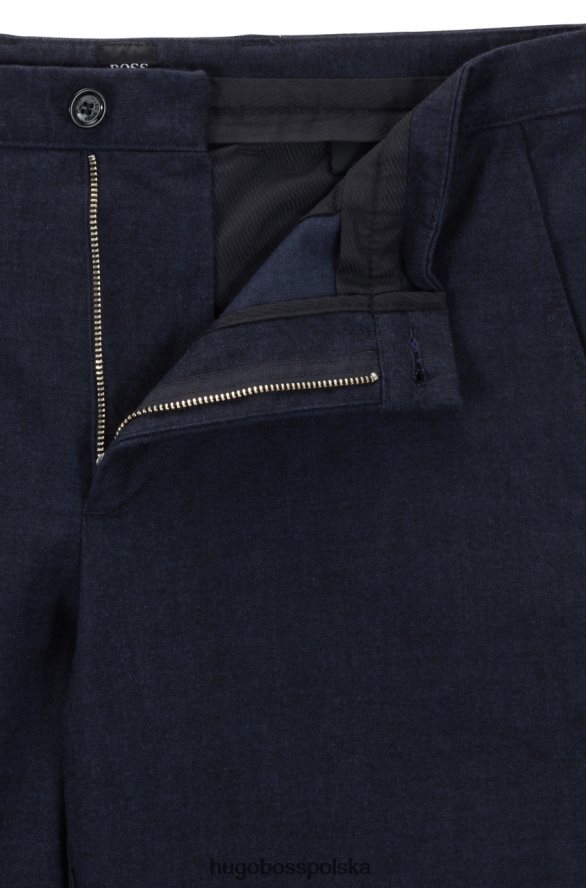 Hugo Boss codzienne spodnie kaito1 50462471 kamień kamień/ciemnoniebieski R0X0H629