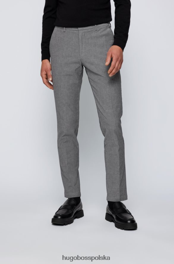 Hugo Boss codzienne spodnie kaito 50463441 stone kamień R0X0H630
