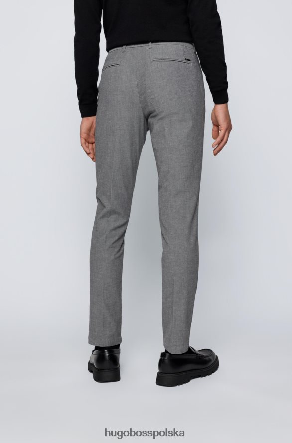 Hugo Boss codzienne spodnie kaito 50463441 stone kamień R0X0H630