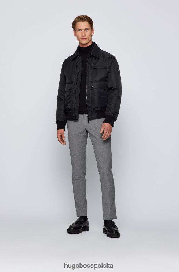 Hugo Boss codzienne spodnie kaito 50463441 stone kamień R0X0H630