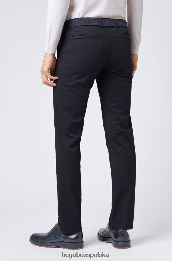 Hugo Boss codzienne spodnie rice3 nos - 50325936 beżowy beżowy/czarny/granatowy R0X0H6447