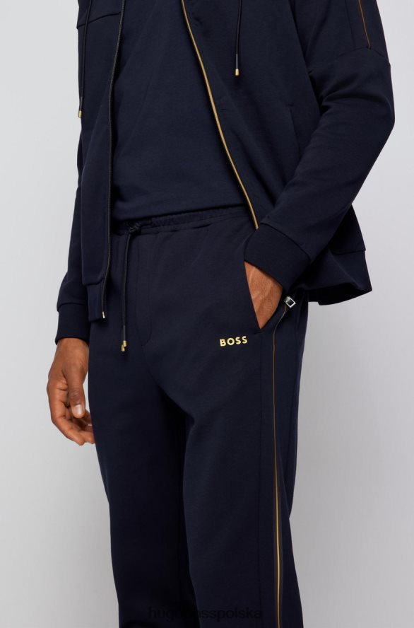 Hugo Boss dresy hadiko 50465961 czarne czarny/czerwony/niebieski R0X0H670