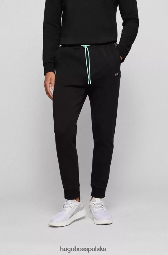 Hugo Boss dresy hadiko 50471896 czarne czarny R0X0H611