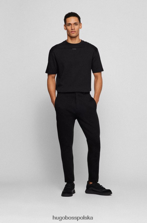 Hugo Boss dresy halboa aj 50466242 czarne czarny biały R0X0H668