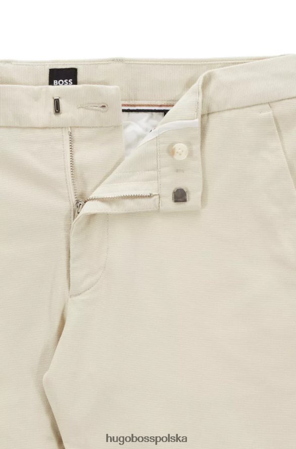 Hugo Boss spodnie codzienne kaito 50472711 białe biały/biały R0X0H612