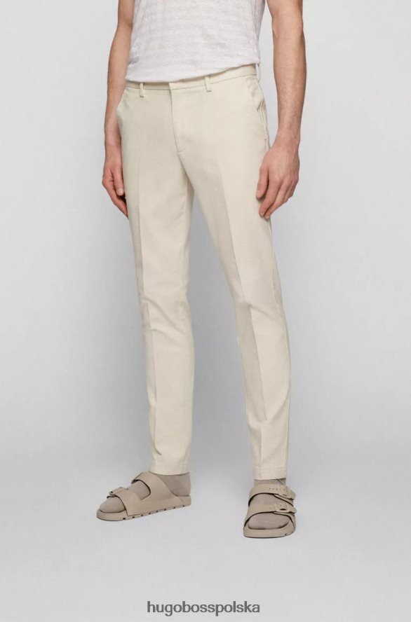 Hugo Boss spodnie codzienne kaito 50472711 białe biały/biały R0X0H612