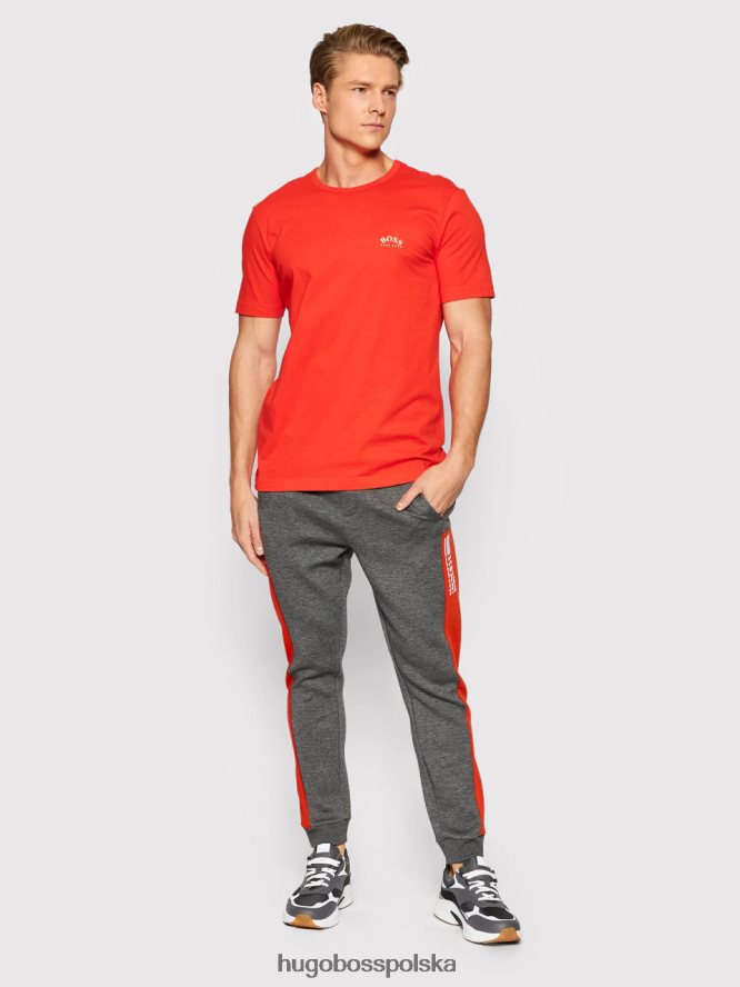 Hugo Boss spodnie dresowe hadiko 50447036 szare szary/granatowy R0X0H6241
