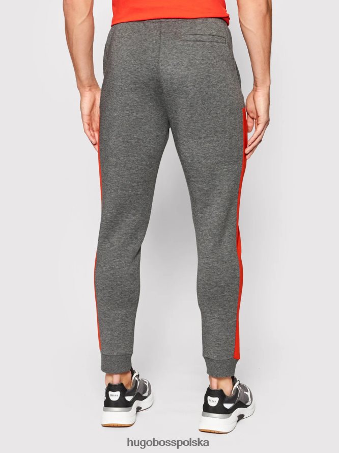 Hugo Boss spodnie dresowe hadiko 50447036 szare szary/granatowy R0X0H6241