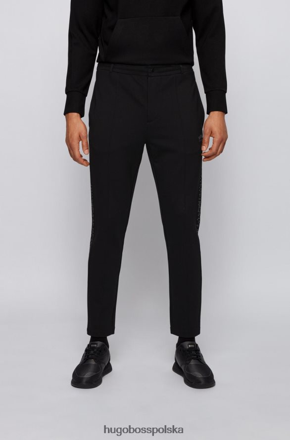 Hugo Boss spodnie dresowe halboa aj 50447387 czarne czarny R0X0H6266