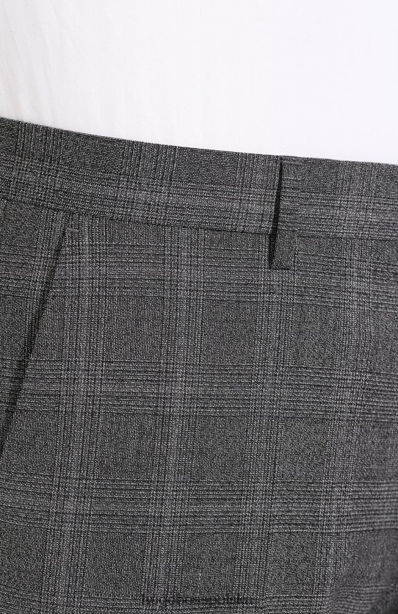 Hugo Boss spodnie genius5 50417708 szare szary R0X0H6285